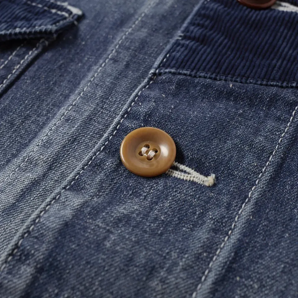 Patchwork Coverall Jacket