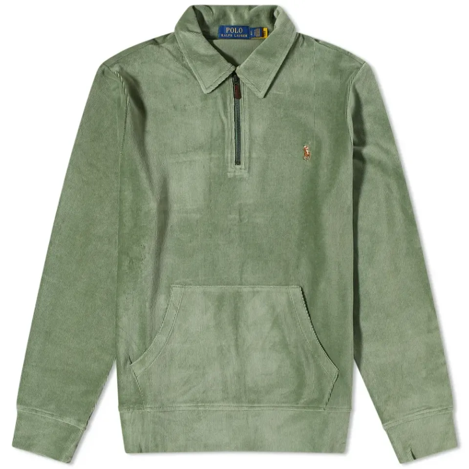 Cord Half Zip