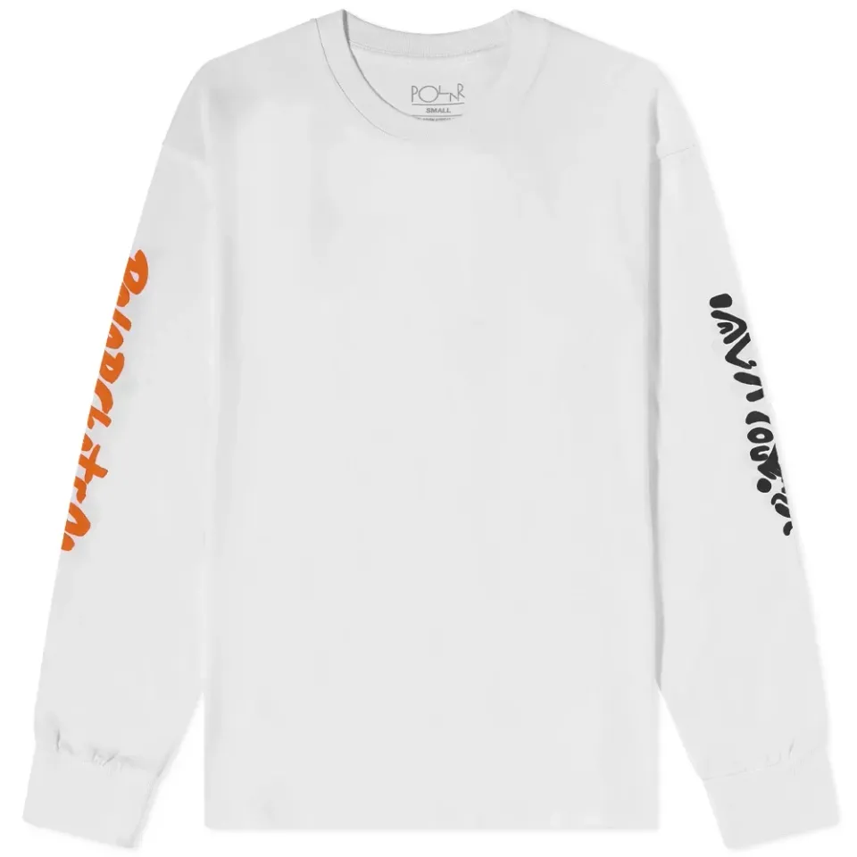 Polar Skate Co. Long Sleeve Facescape T-Shirt
