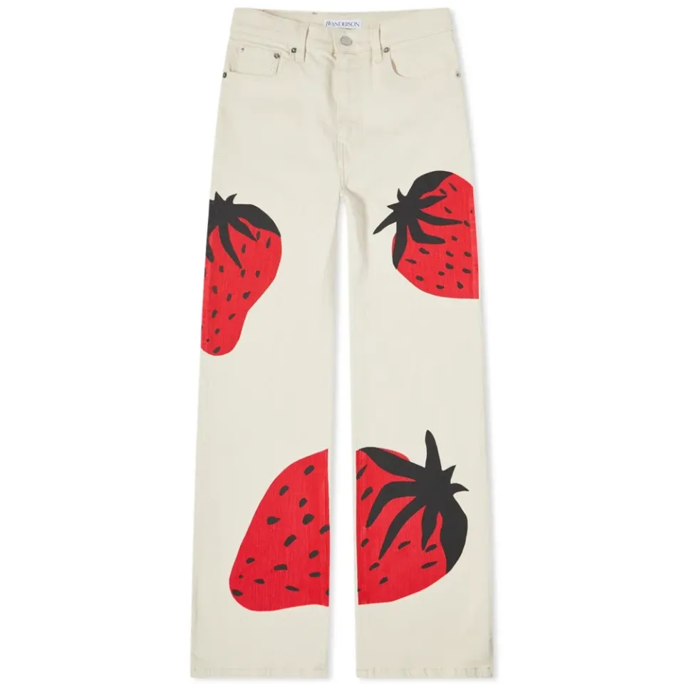 Strawberry Bootcut Jeans