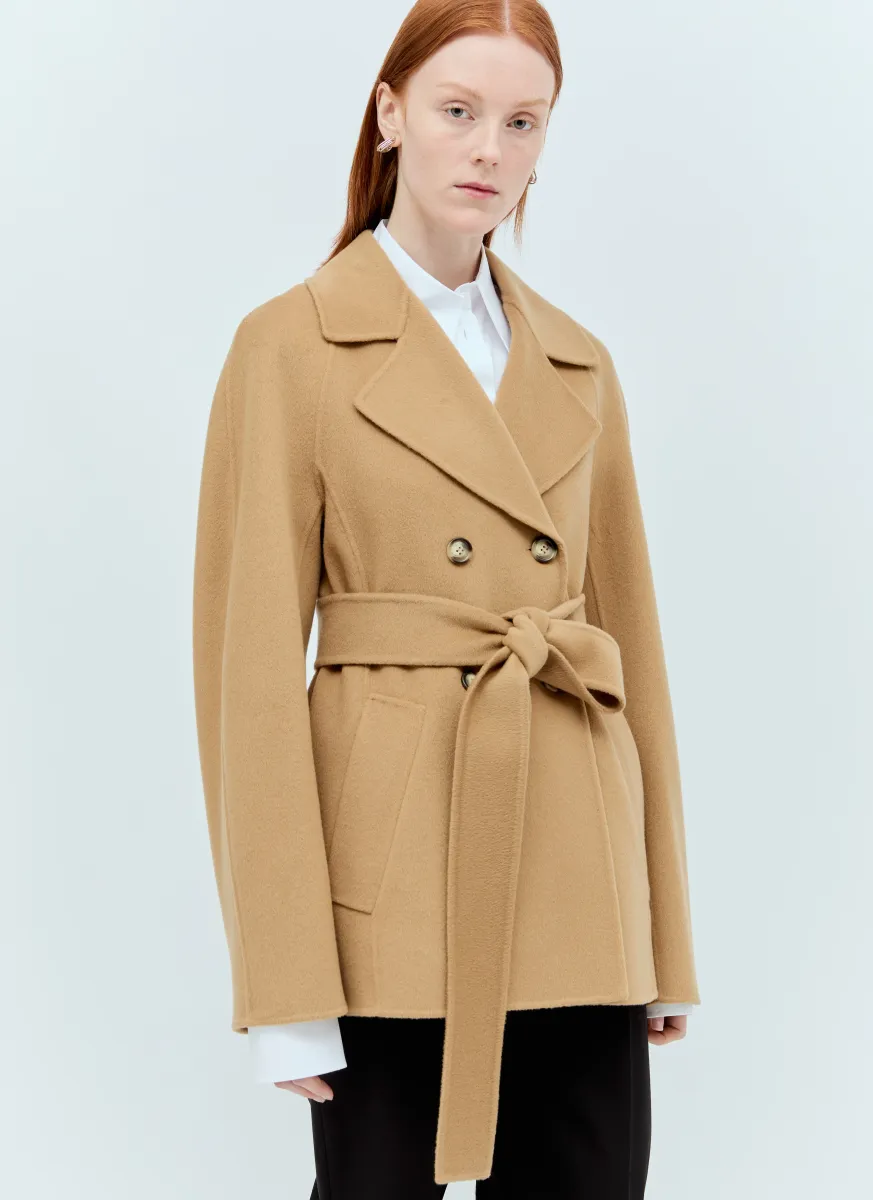 Wool-And-Cashmere-Blend Coat