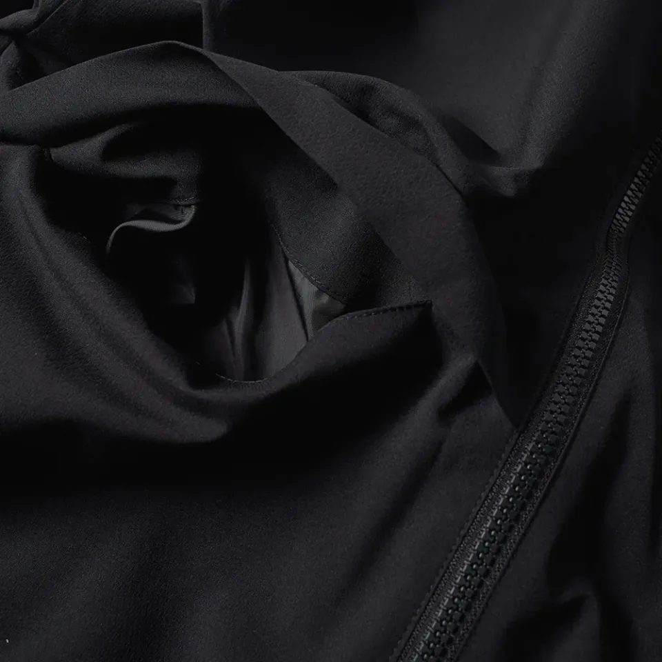 Disintegrated Text Windbreaker