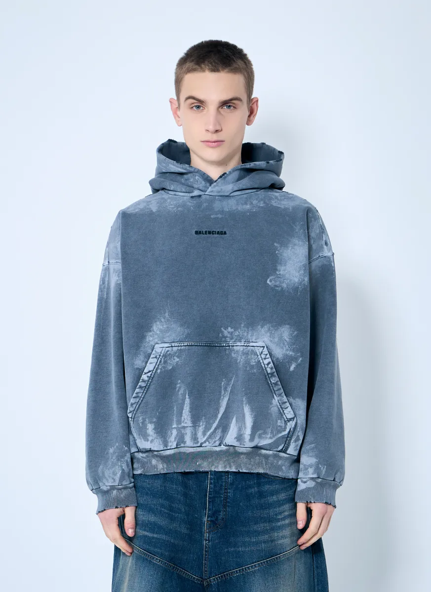Logo Print Hooded Sweatshirt