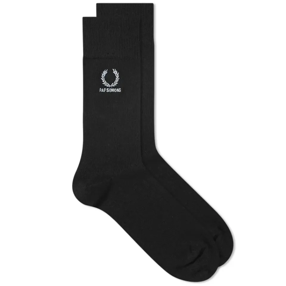 x Raf Simons Embroidered Sock