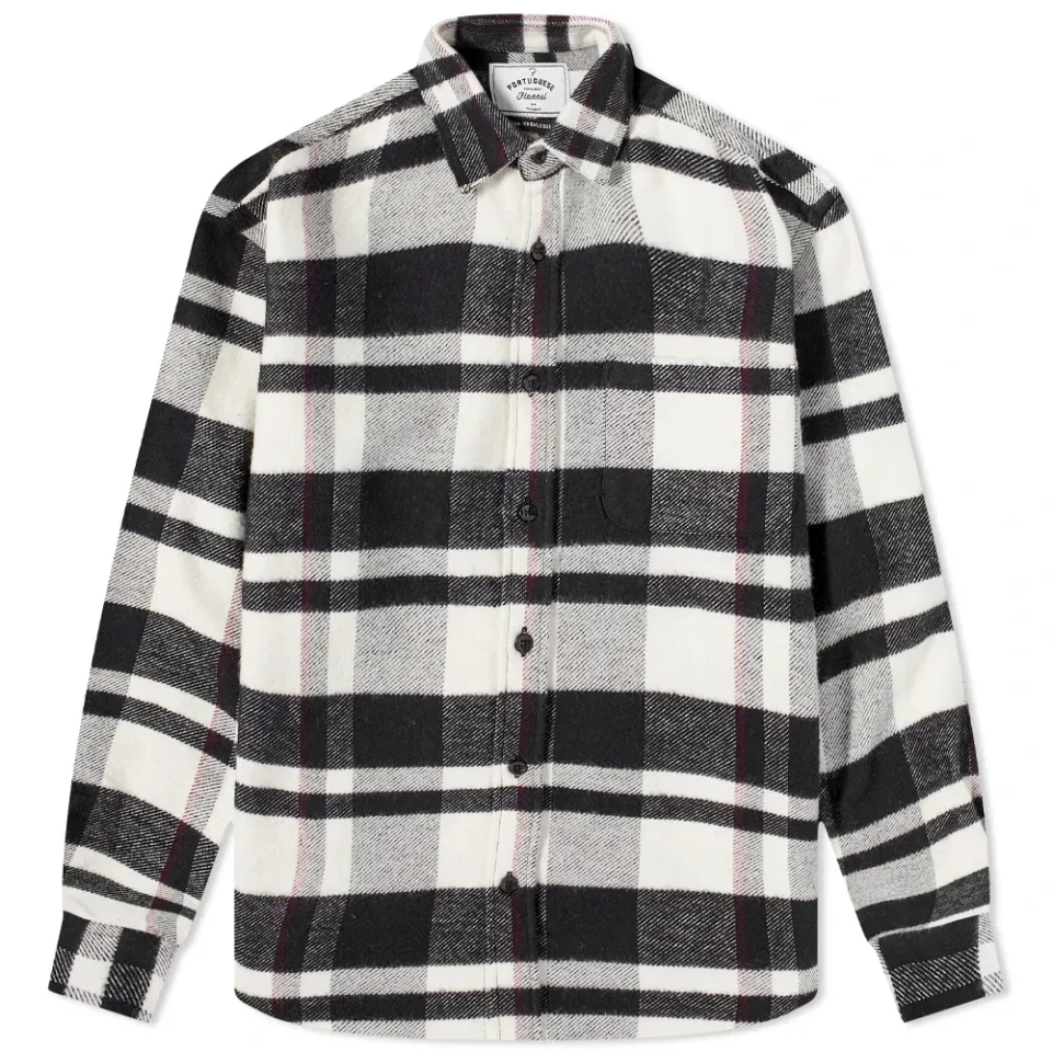 Bonefire Check Flannel Shirt