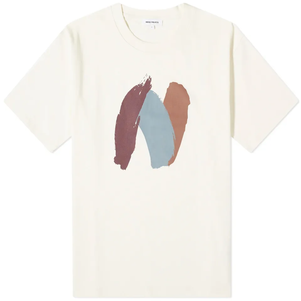 Johannes Organic Paint N Logo T-shirt