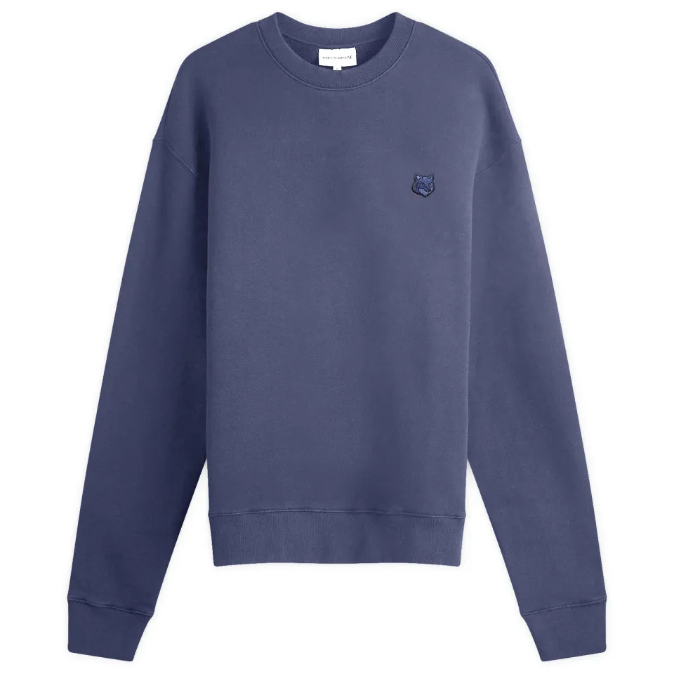 Bold Fox Head Patch Comfort Crew Sweat