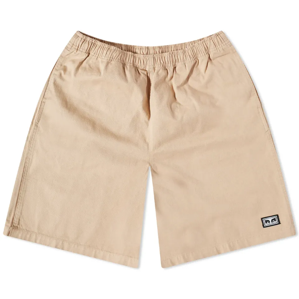 Easy Relaxed Twill Shorts