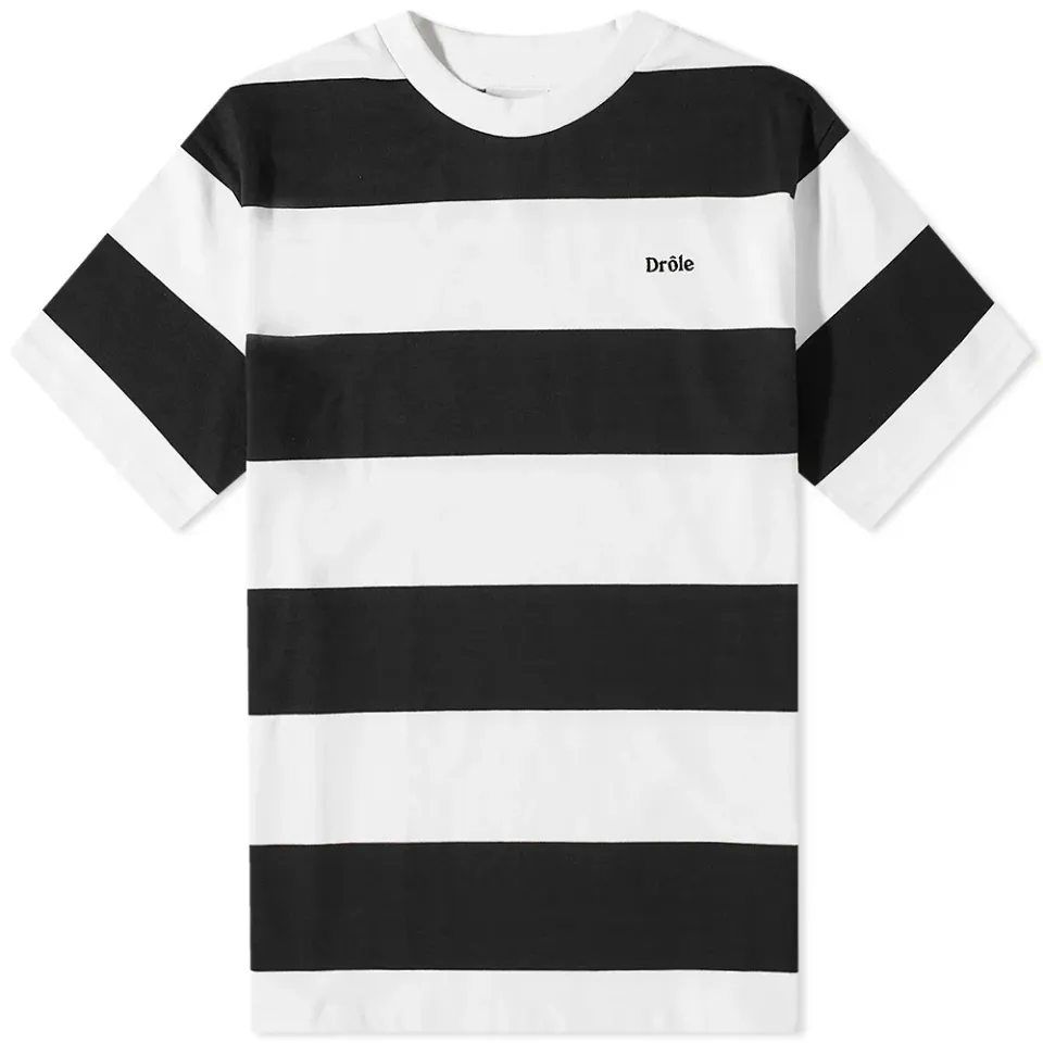 Drôle de Monsieur Bold Stripe T-Shirt