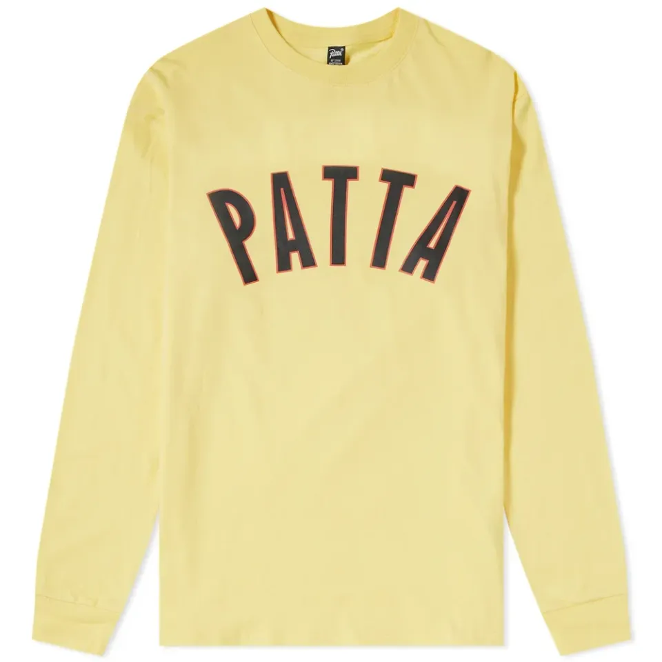 Long Sleeve Curve Logo Tee
