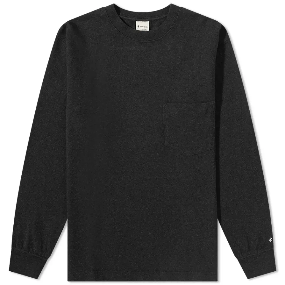 Long Sleeve Recycled Cotton Heavy T-Shirt