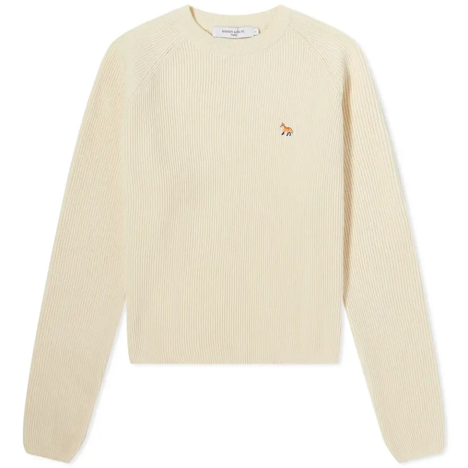 Maison Kitsuné Baby Fox Patch Pullover Knit