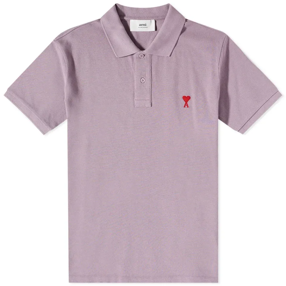 AMI Small A Heart Polo