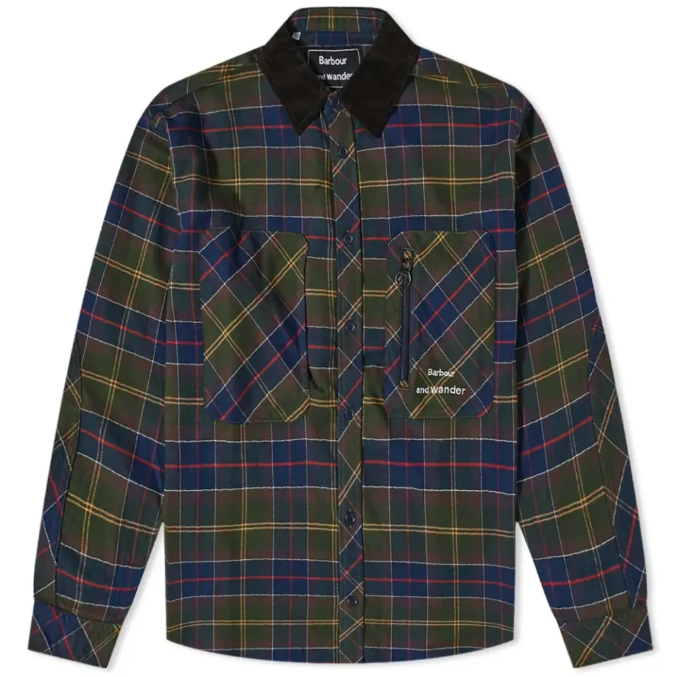 x and wander Tartan Overshirt