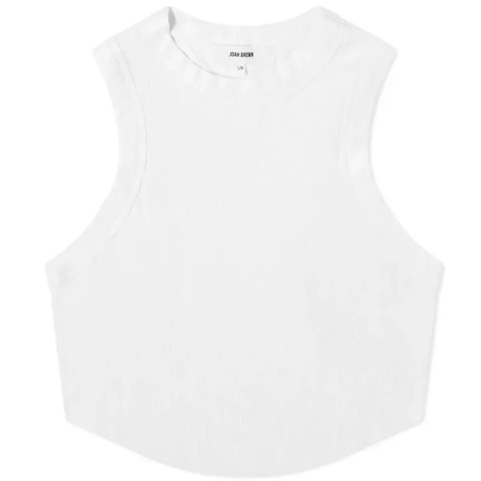 Body Ribbed Tank Crop Top