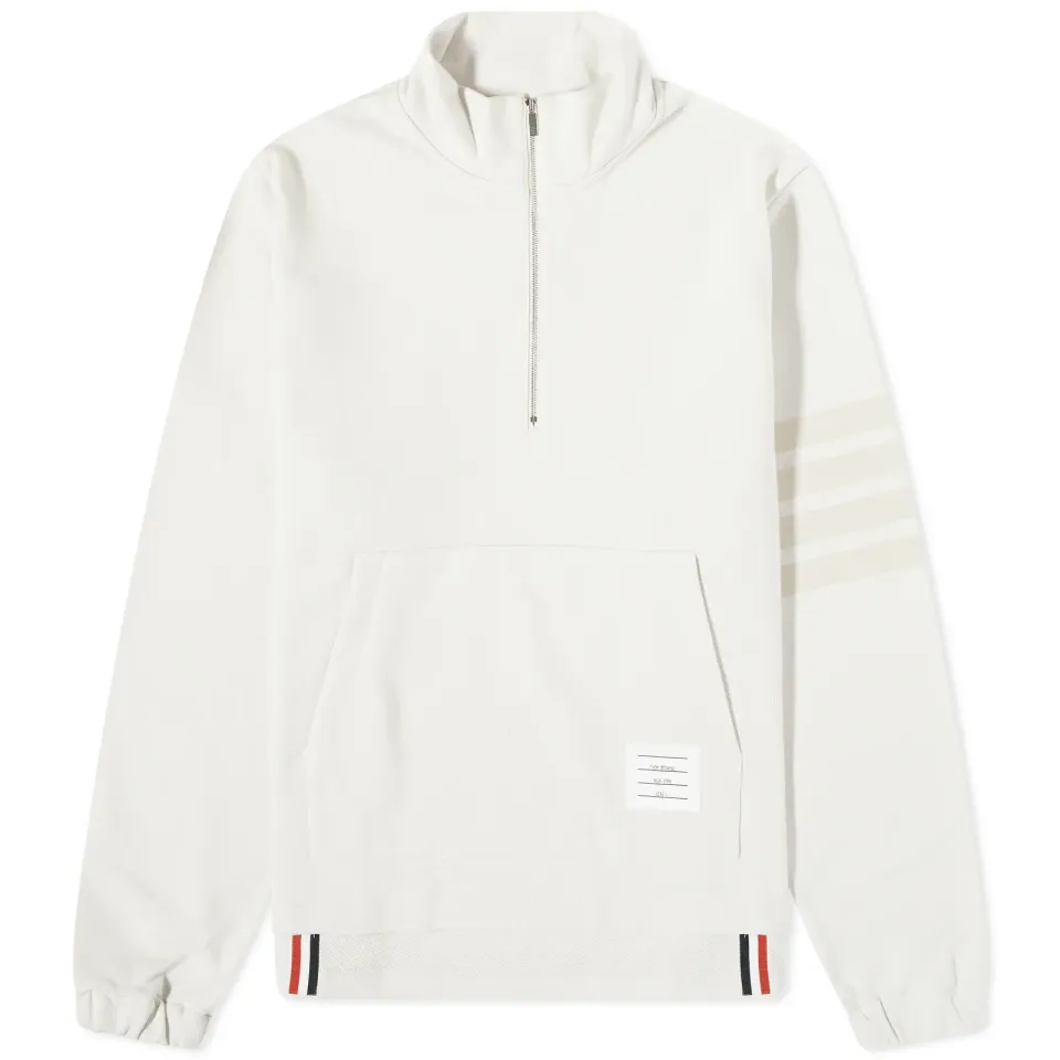 Tonal 4 Bar Half Zip Sweat