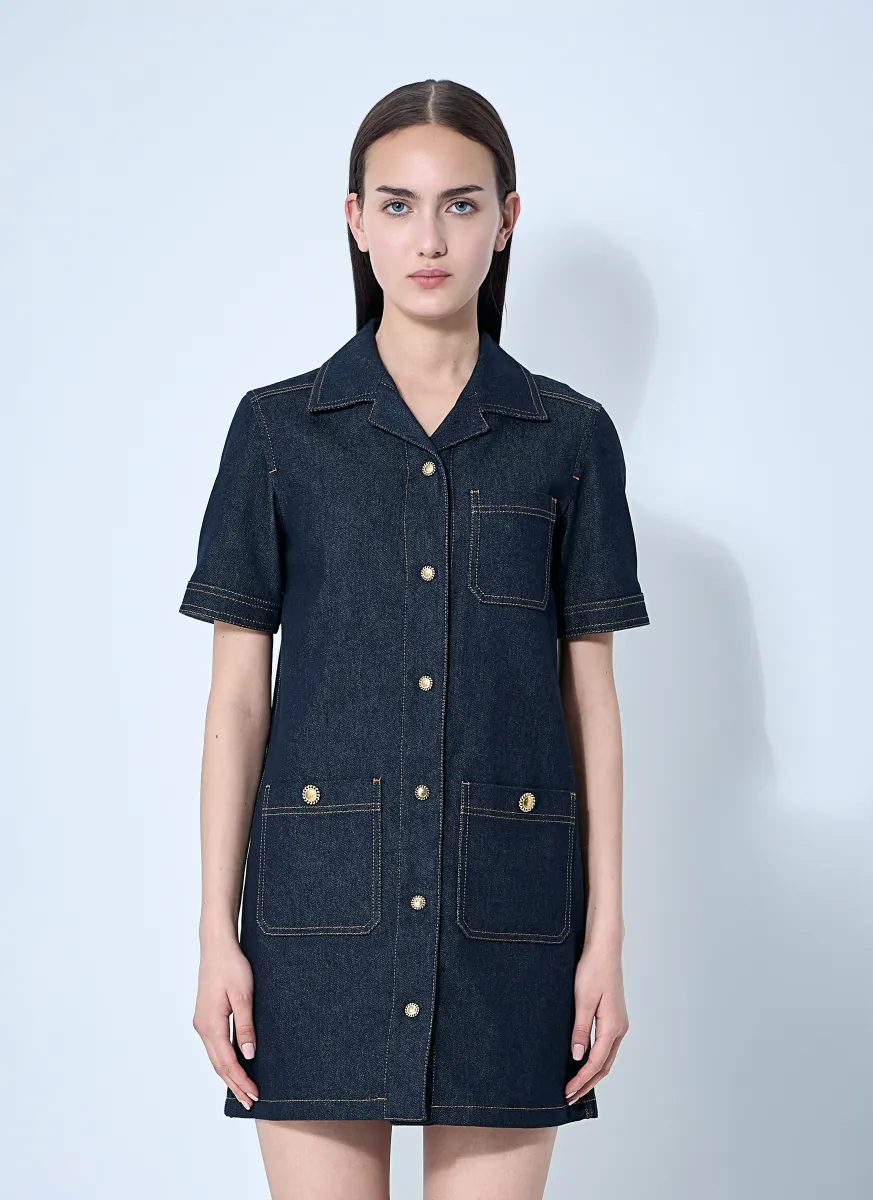Denim Mini Dress