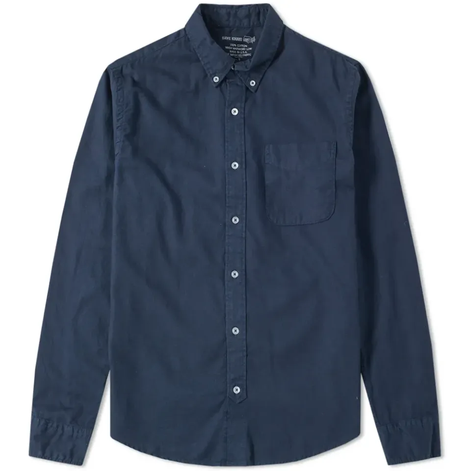 Button Down Yarn Dyed Oxford Shirt