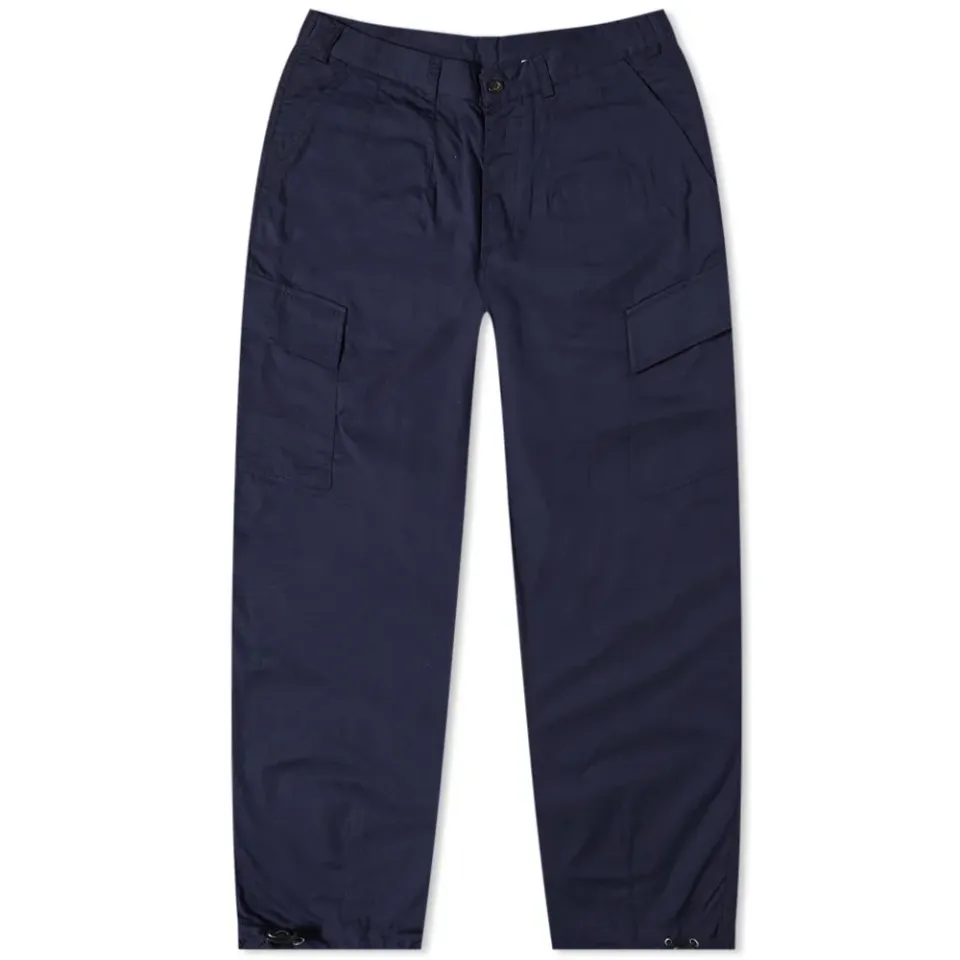 Fine Twill Loose Cargo Pant