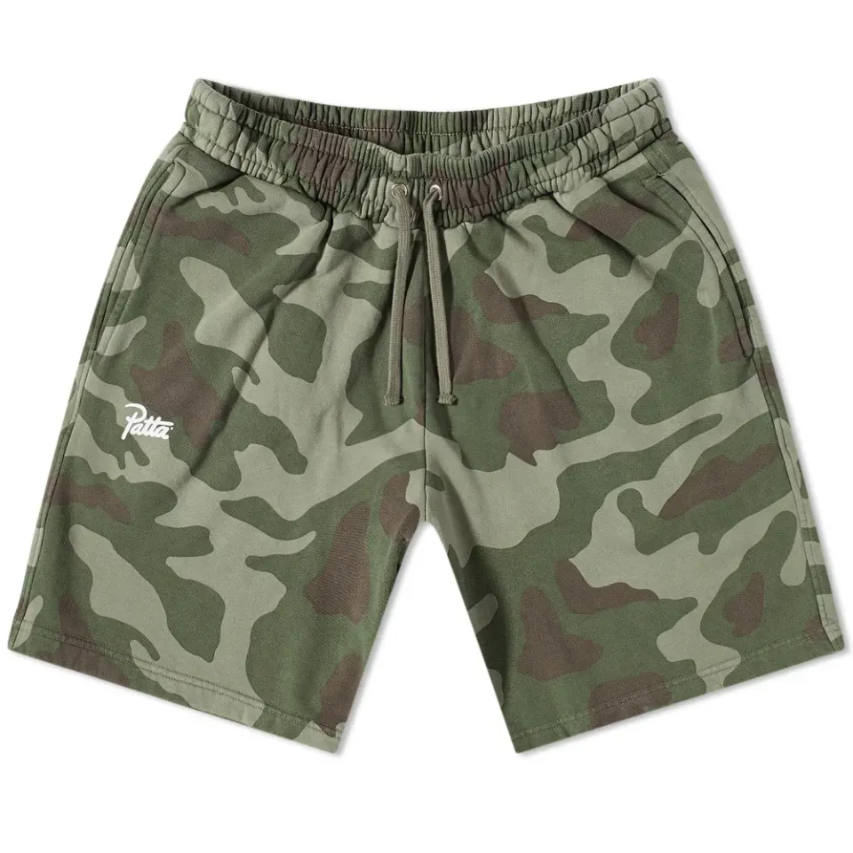Camo Logo Sweat Shorts