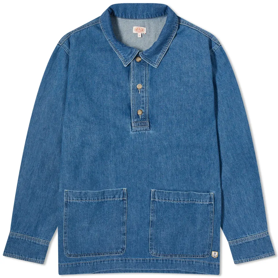 Denim Popover Jacket