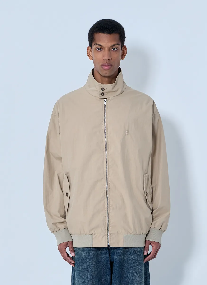 High-Neck Zip Jacket