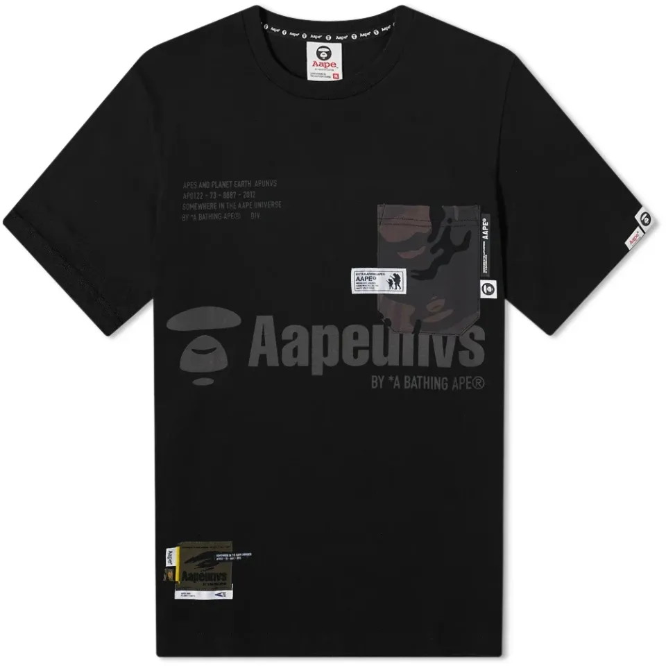 AAPE Camo Pocket Tee