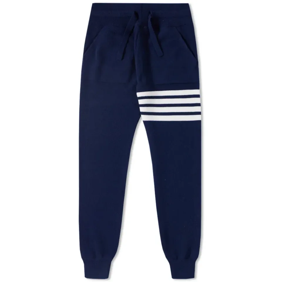 Stripe Cashmere Sweat Pant