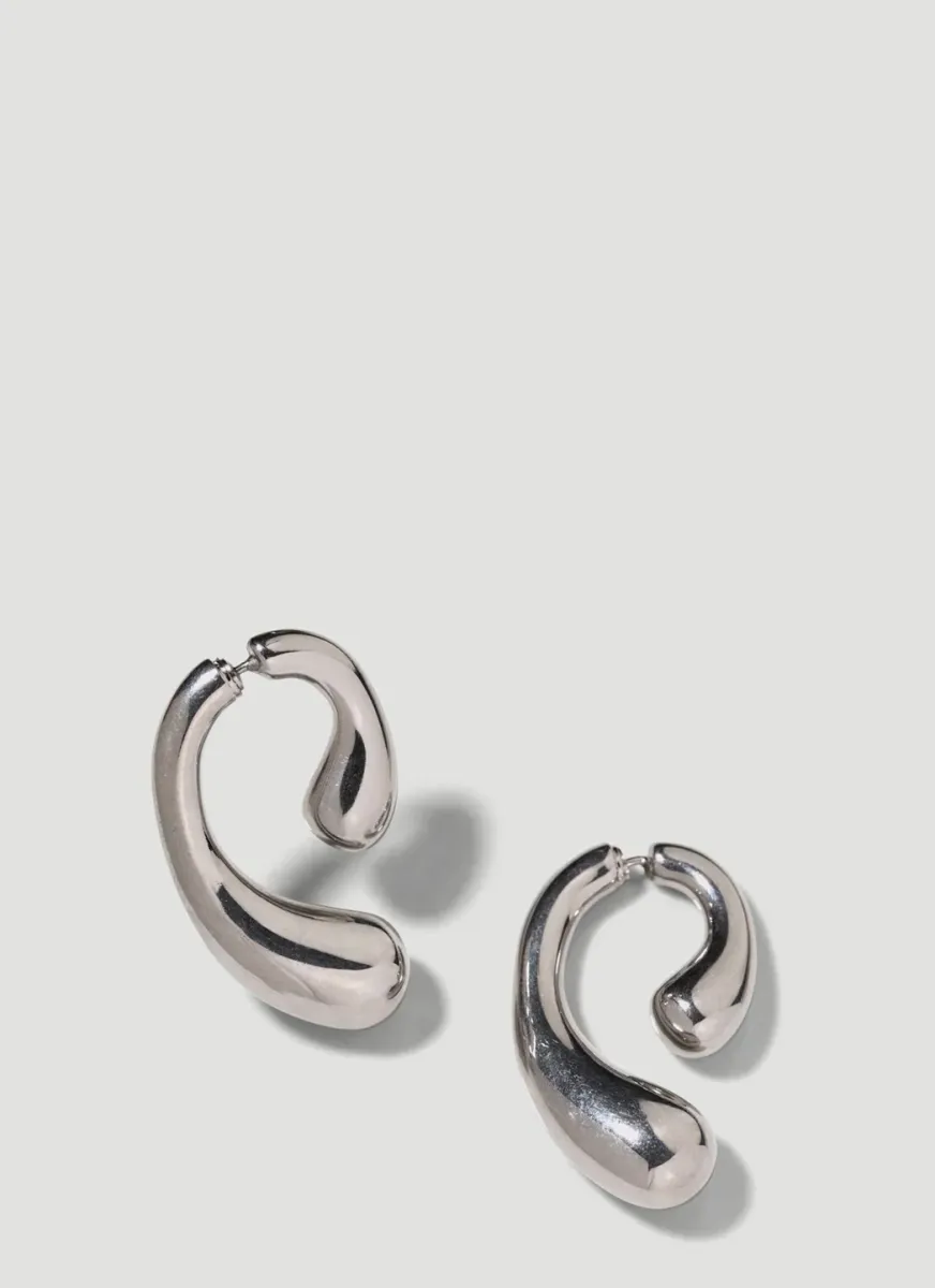 P Logo Earrings