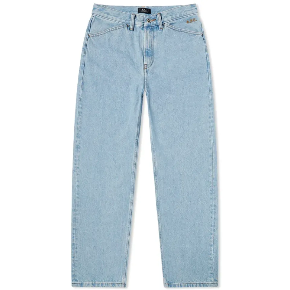 A.P.C. Marian High Rise Straight Leg Jeans