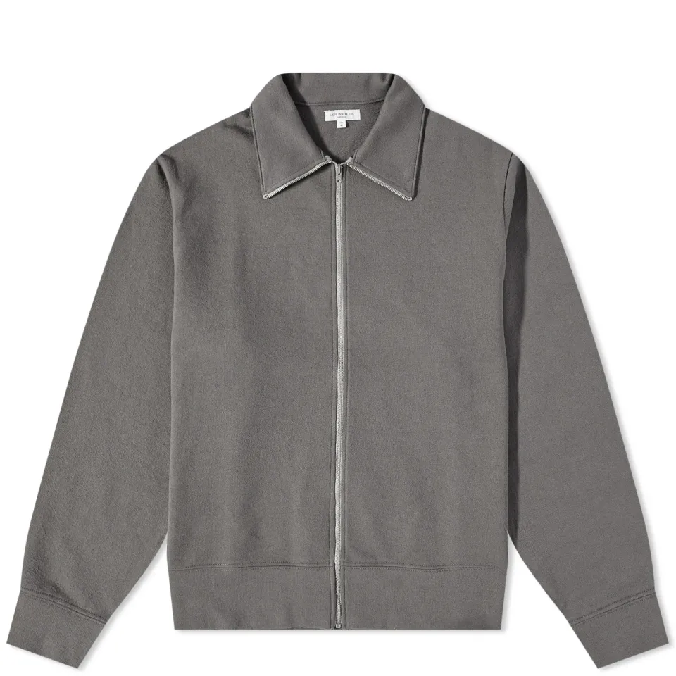 Lady White Co. Textured Full Zip Sweat