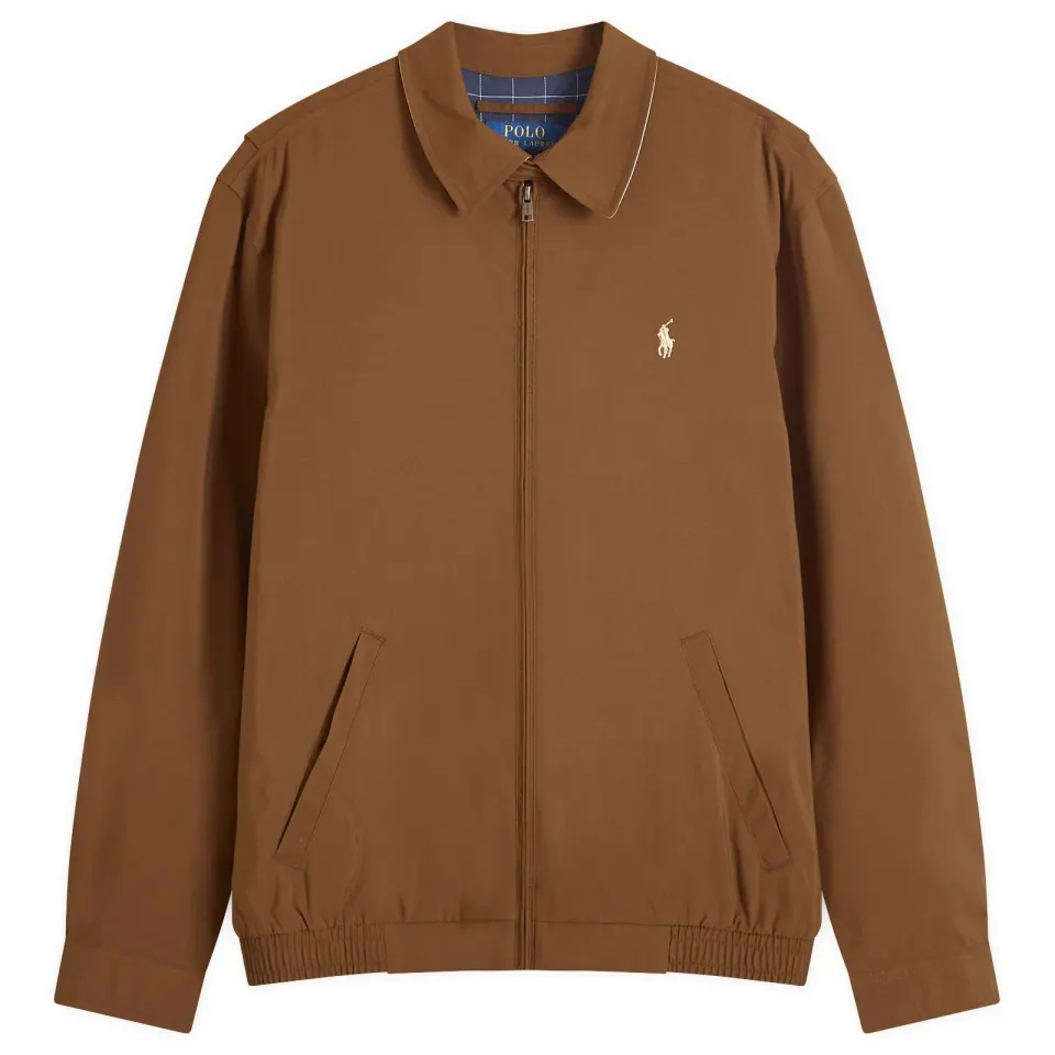 Lined Windbreaker Harrington Jacket