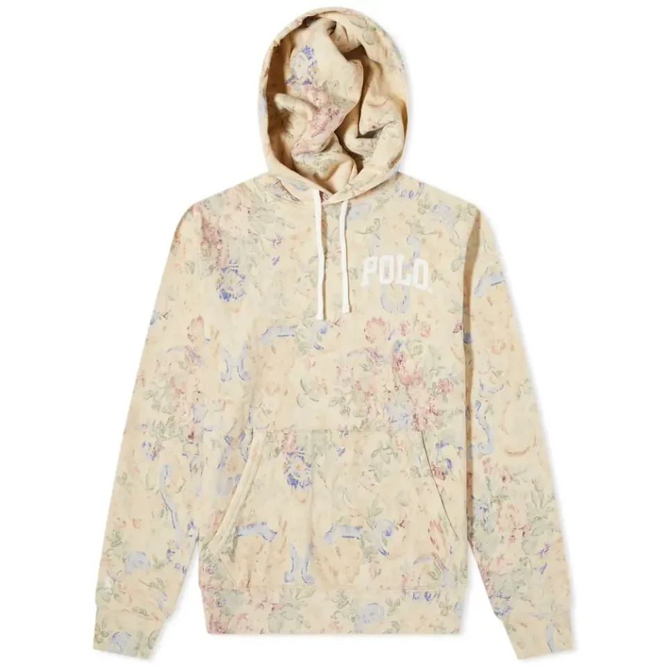 END. x Polo Ralph Lauren 'Baroque' Logo Popover Hoodie
