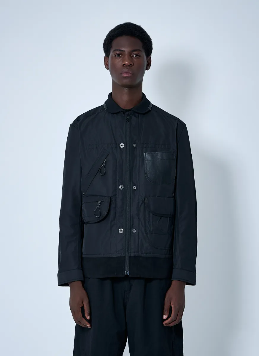Shell Bomber Jacket