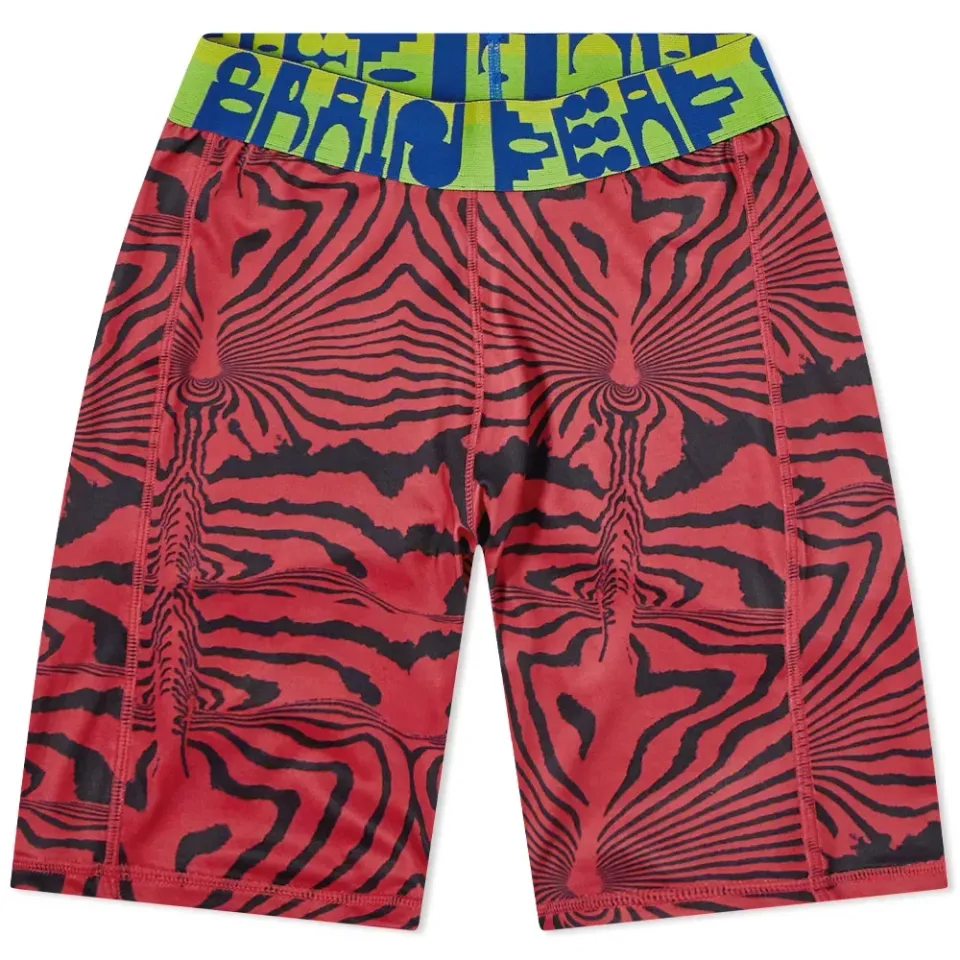 Warped Zebra Cycling Shorts
