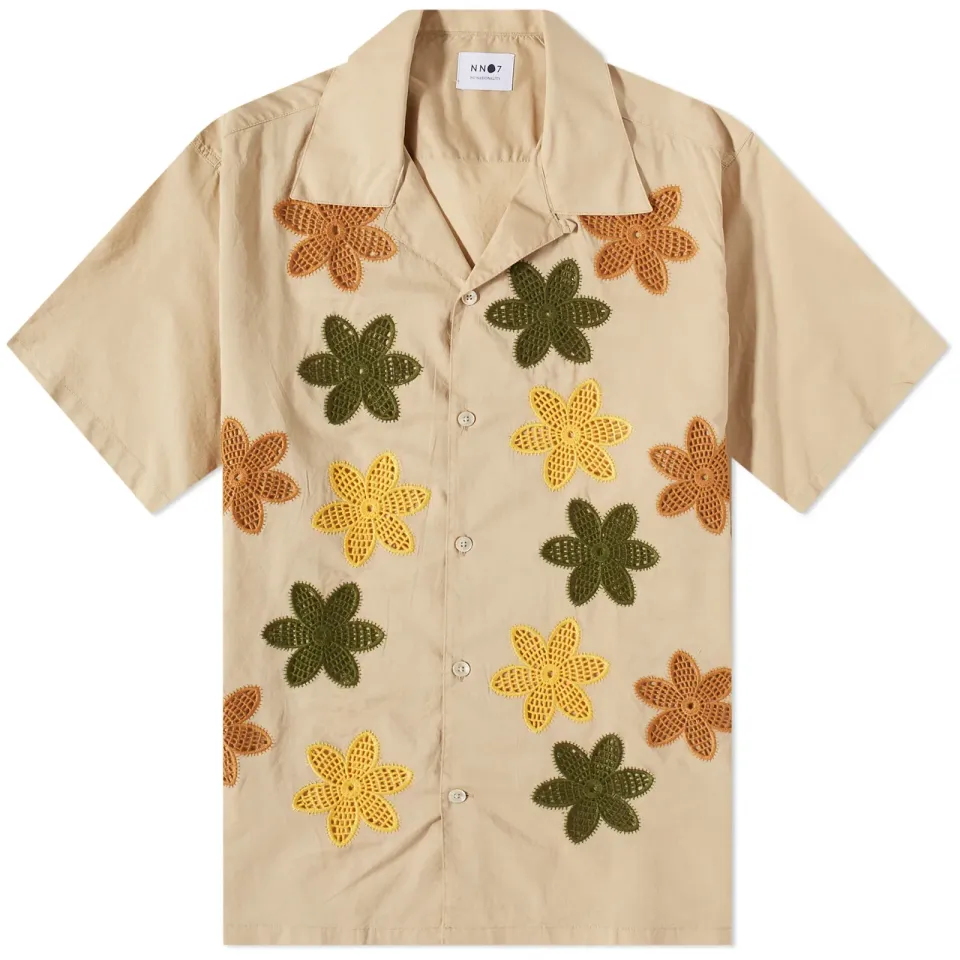 Julio Embroidered Vacation Shirt