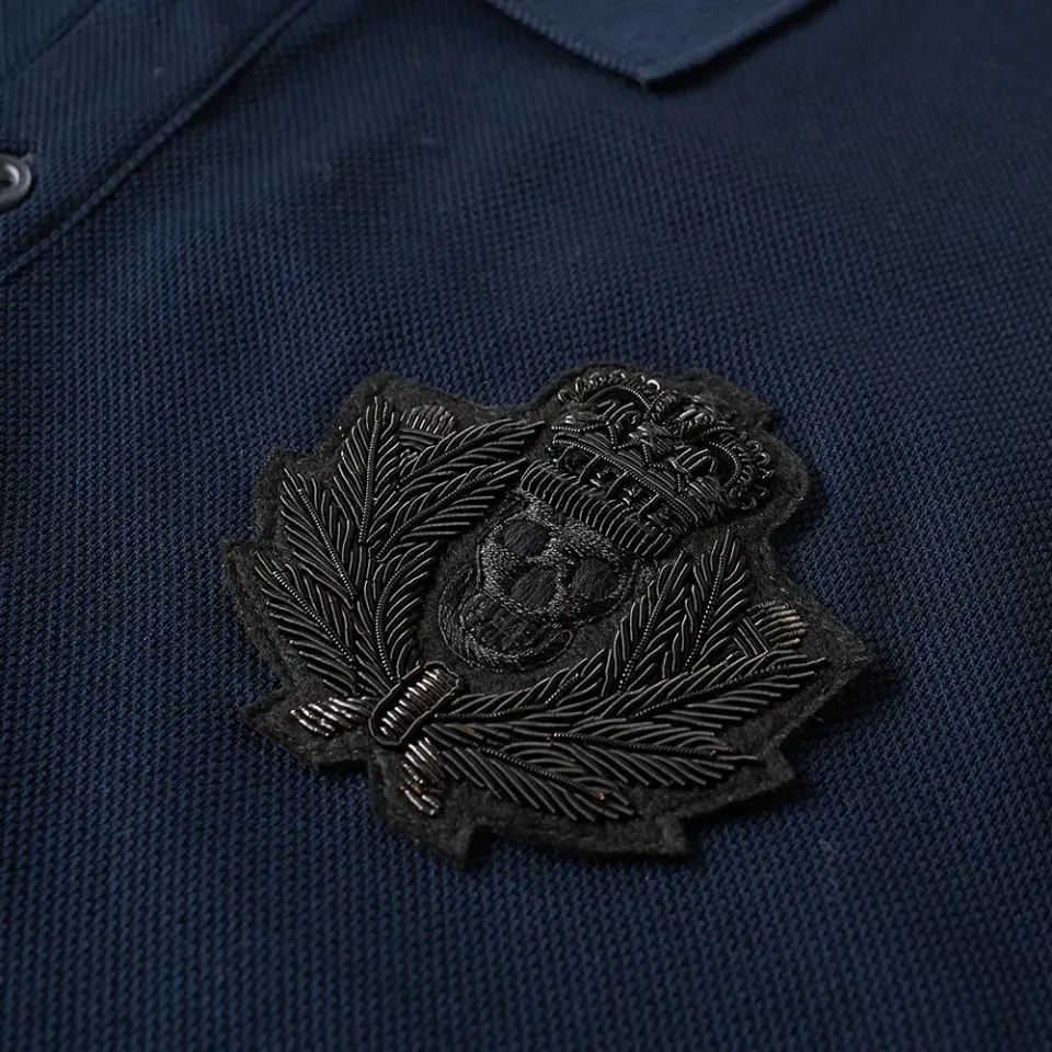 Military Badge Polo