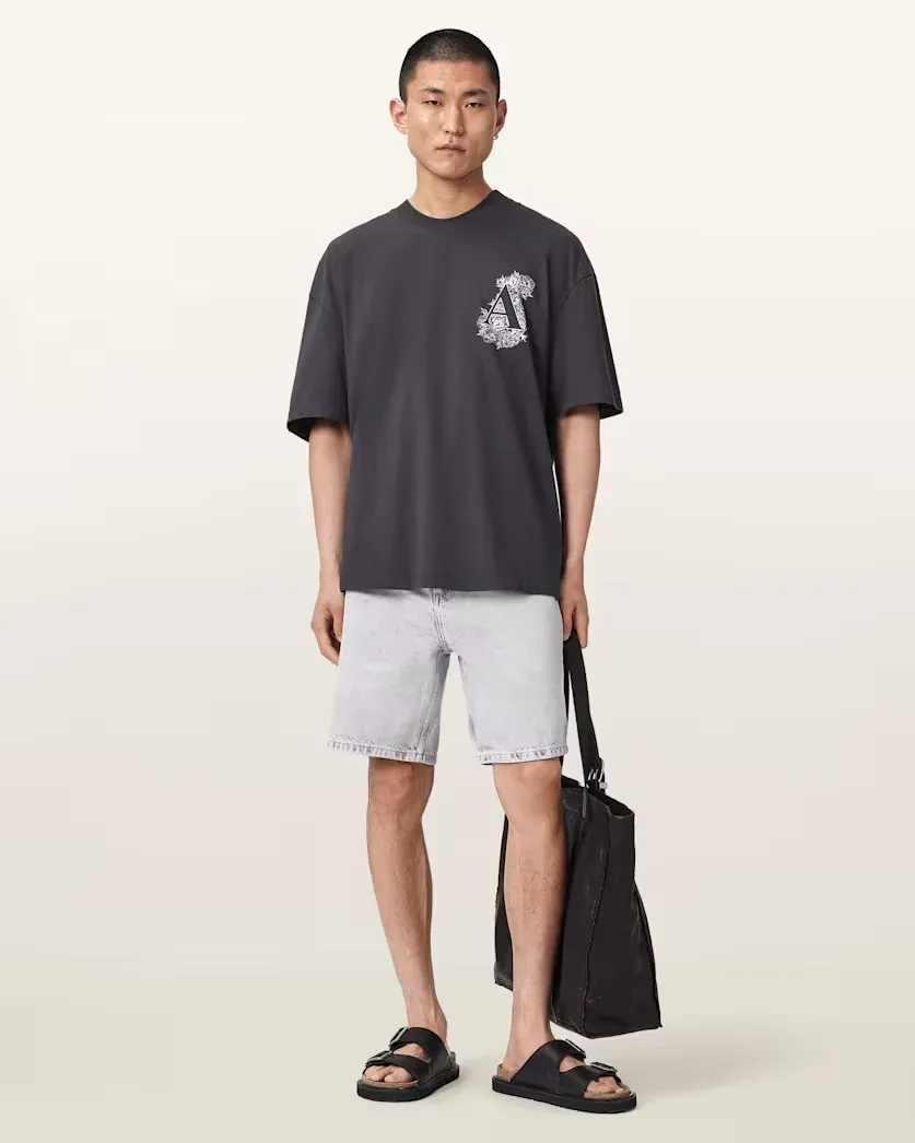 Lenny Loose Fit Denim Shorts