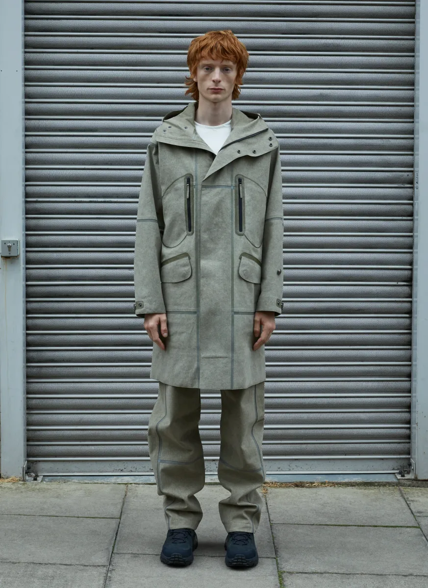Alcantara Mud Parka Coat
