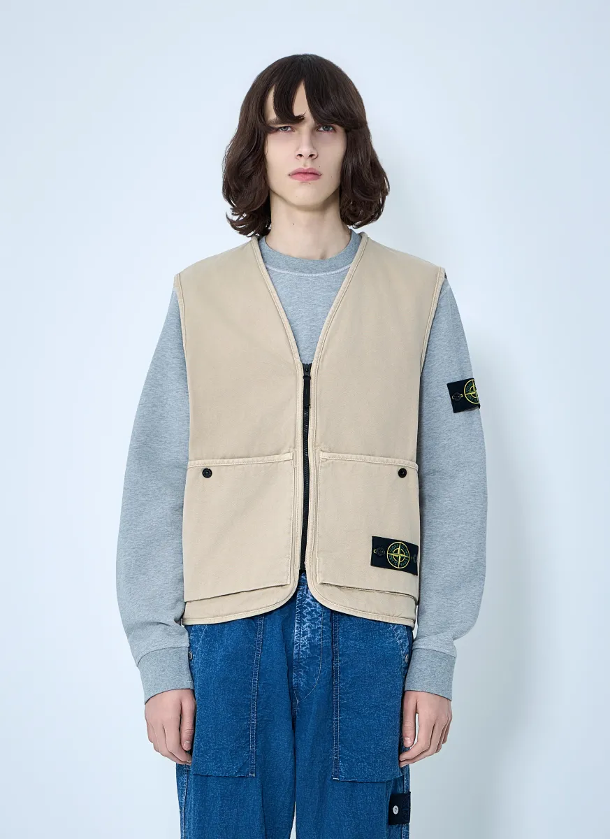 Cotton Twill Utility Vest