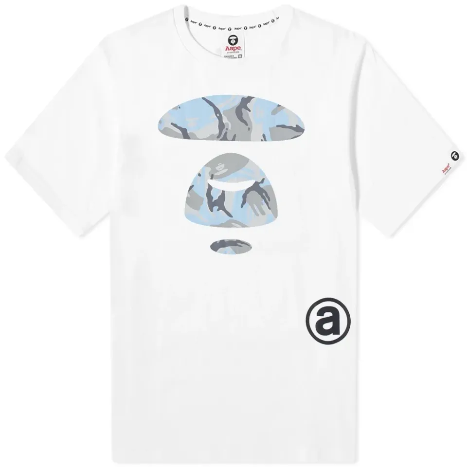 AAPE BLE Camo Big Face Tee