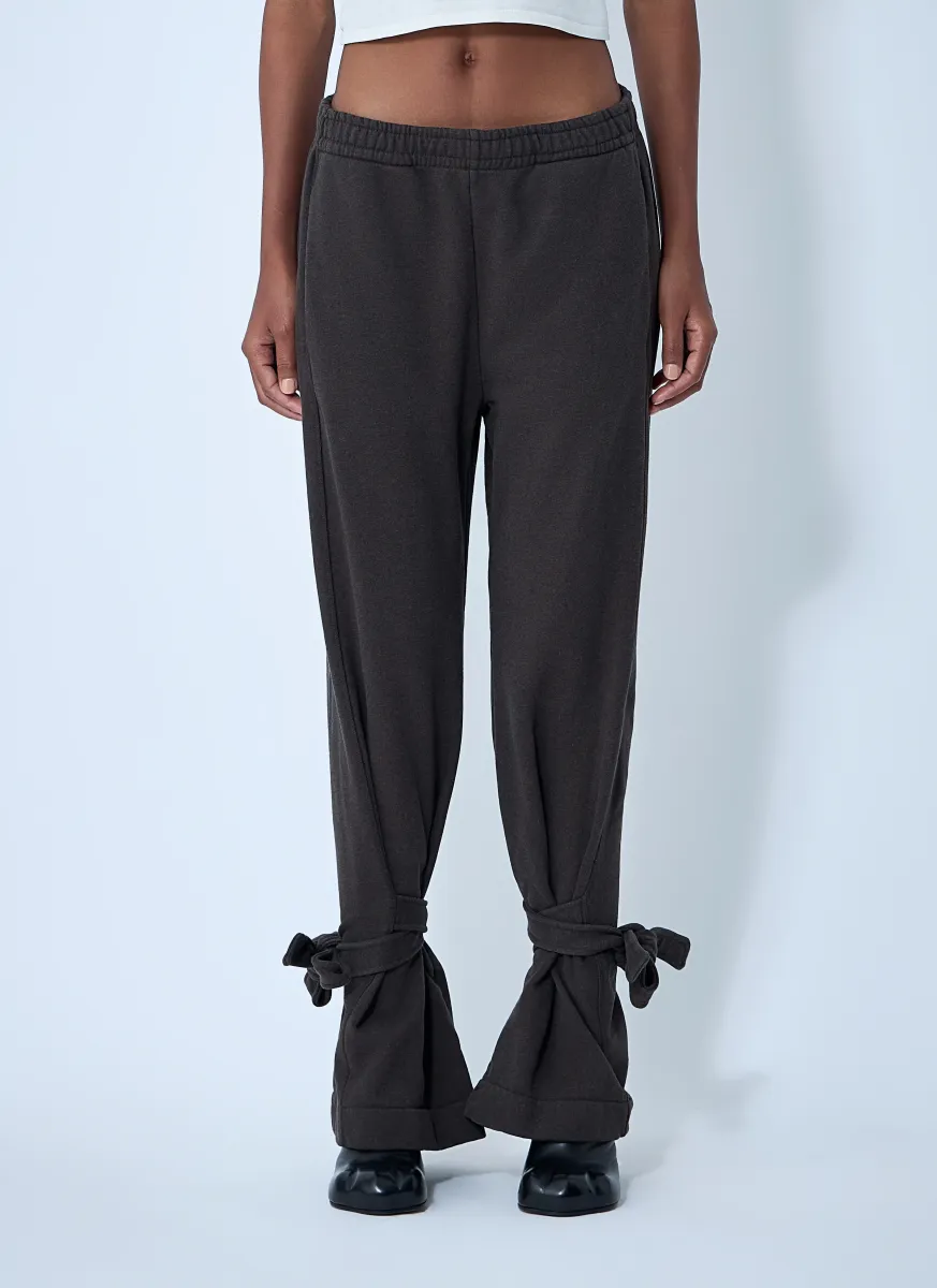 Tied Bow Track Pants
