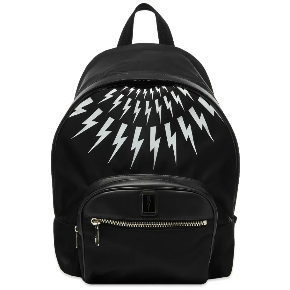 Fair Isle Lightning Bolt Backpack