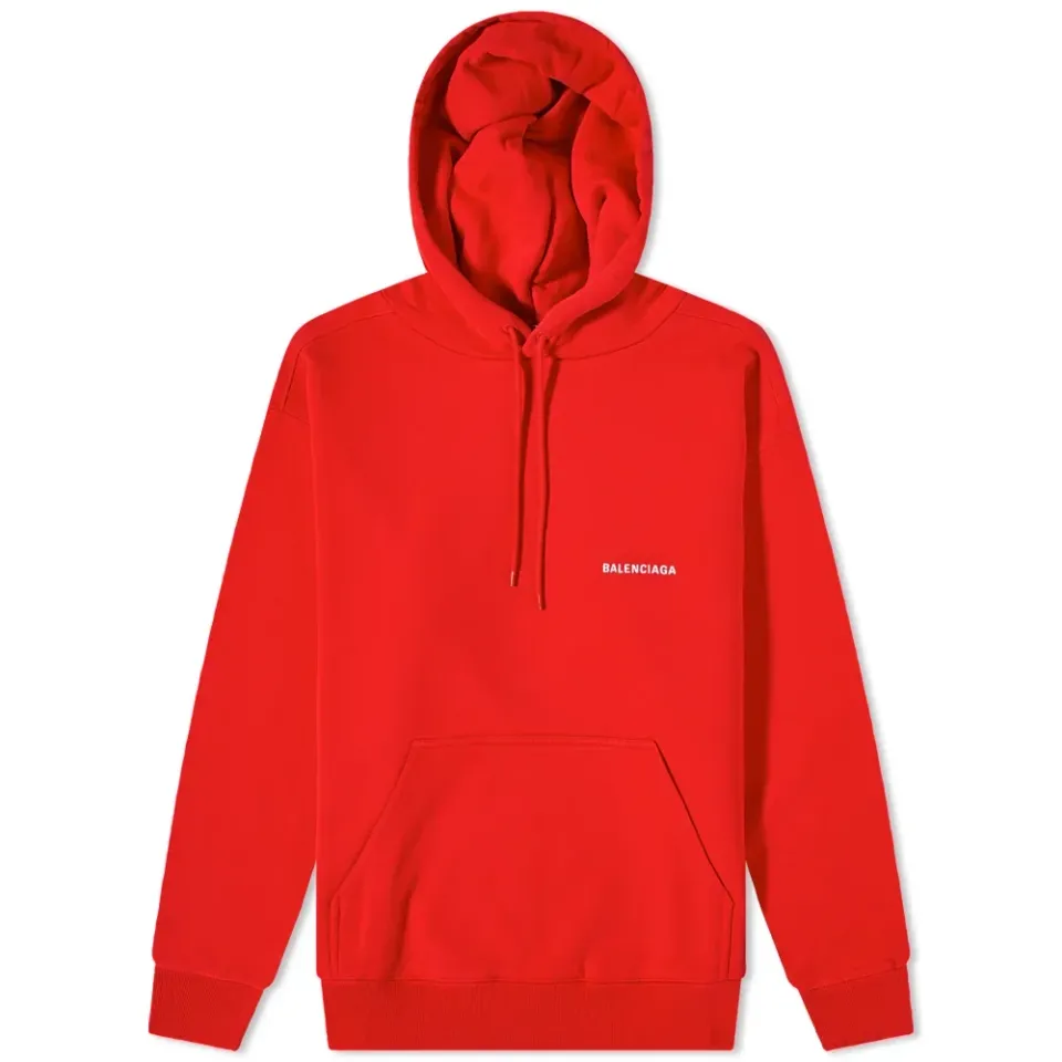 Back Logo Popover Hoodie