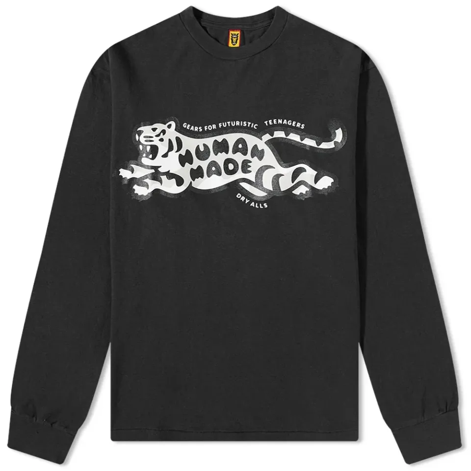 Long Sleeve Tiger T-Shirt
