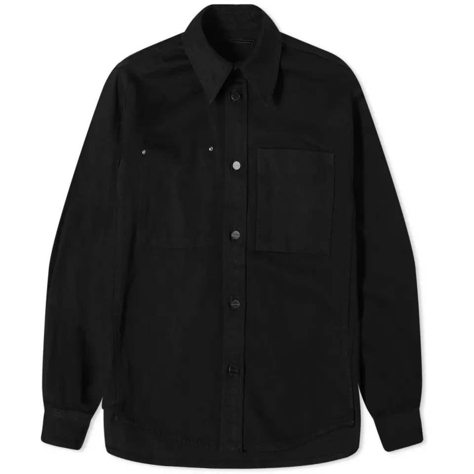 Back Logo Denim Shirt