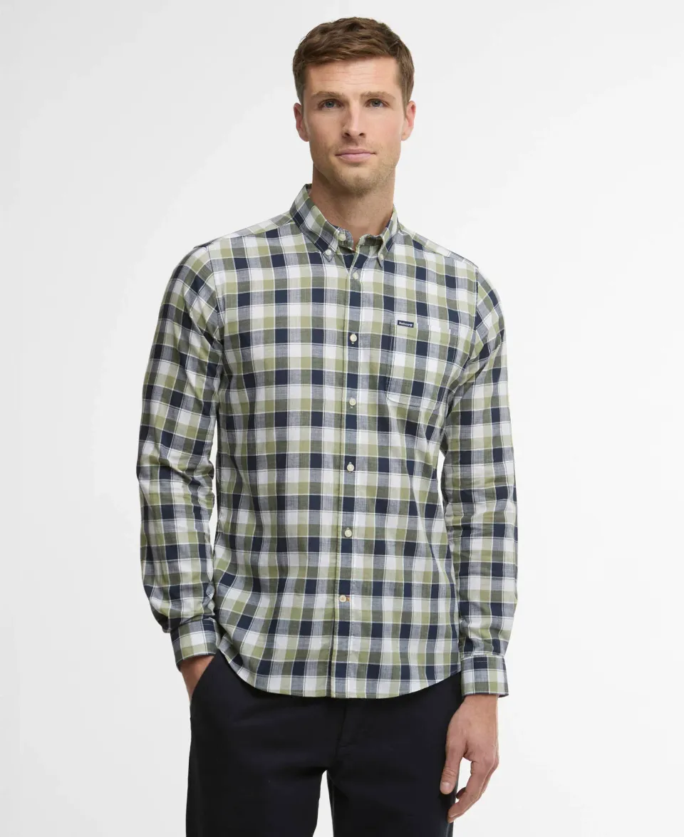Harwood Gingham Long-Sleeved Tailored Shirt
