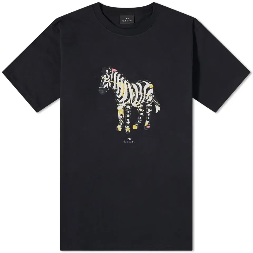 Large Zebra Print T-Shirt