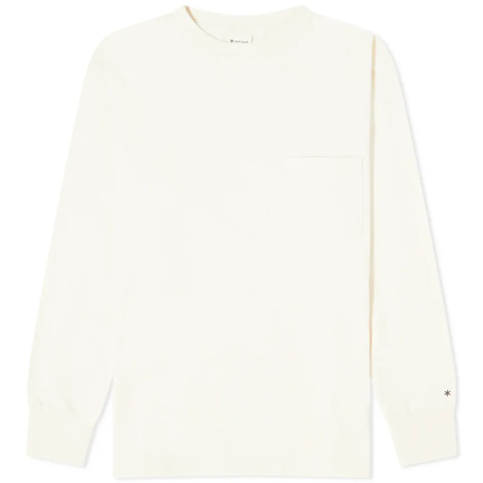 Recycled Cotton Long Sleeve T-Shirt