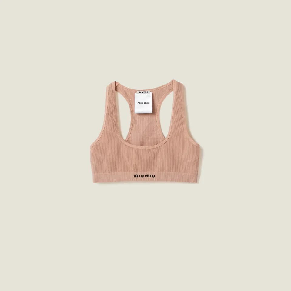 Seamless racerback top